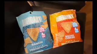 High Protein Chips - Tortilla Shaped Snacks - 10 packs of Keto Friendly and Gluten Free Taco Snack