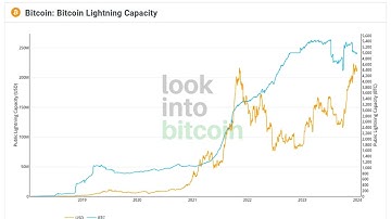 Bitcoin Lightning Network transfer capacity continues growing