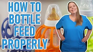 Best Way To Bottle Feed | How to Bottle Feed A Baby | Baby Bottle Feeding | Paced Bottle-Feeding