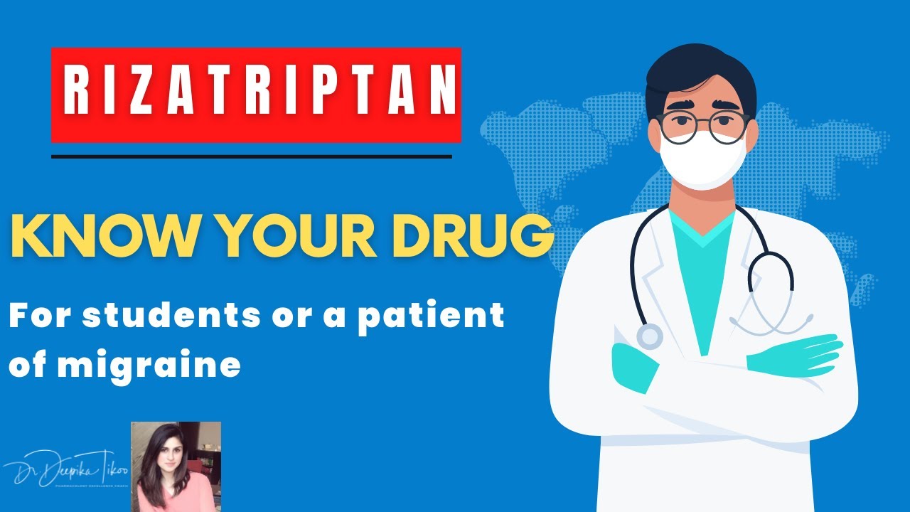 Rizatriptan: What you should know about this drug - YouTube