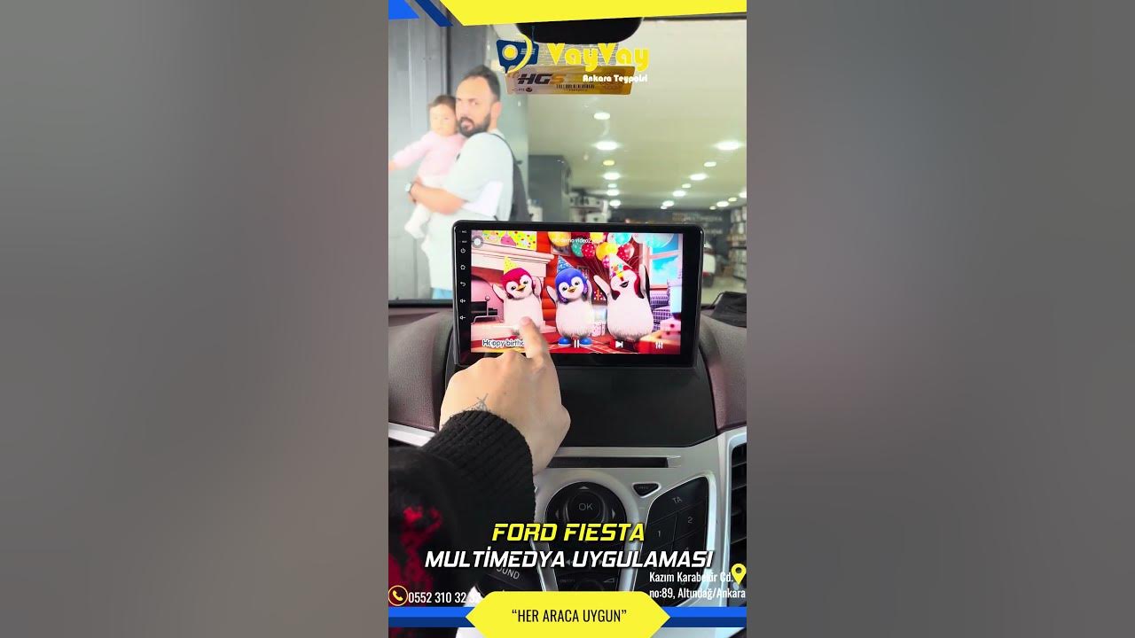 🚗FORD FİESTA MULTİMEDYA UYGULAMASI🚗 #automobile #cadence #ankara