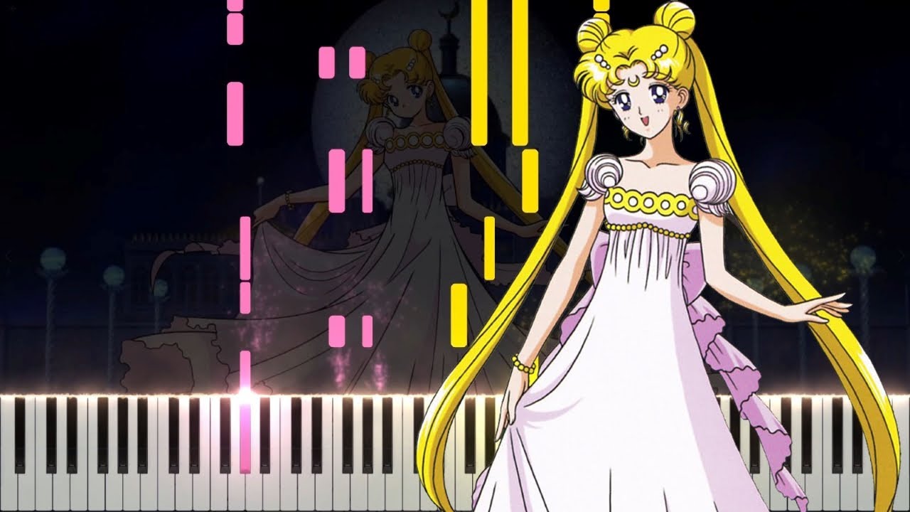 Princess Moon プリンセス ムーン Piano Solo Arrangement Sailor Moon Ed2 美少女戦士 セーラームーン Youtube