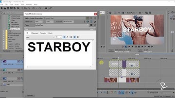 tutorial text effect #1 [sony vegas pro]