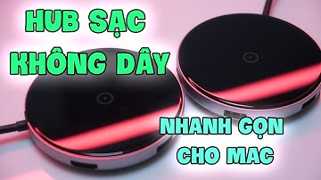 Sạc nhanh chuyển nhanh - Hub sạc không dây JCPAL | Minh Tuấn Mobile