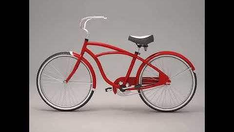 3D Model of Beach Bike Review
