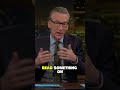 Bill Maher CALLS OUT Toxic Liberal Bullying