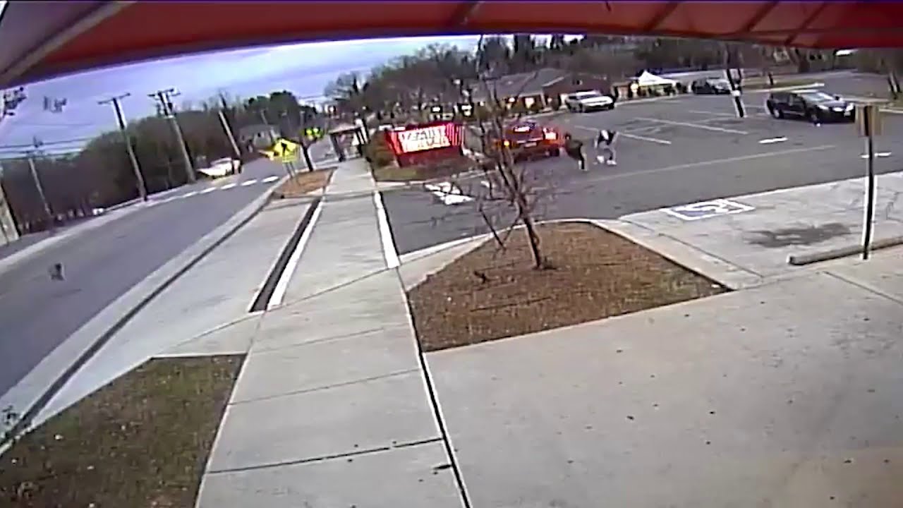 Security camera shows Lynchburg Family Dollar shooting YouTube