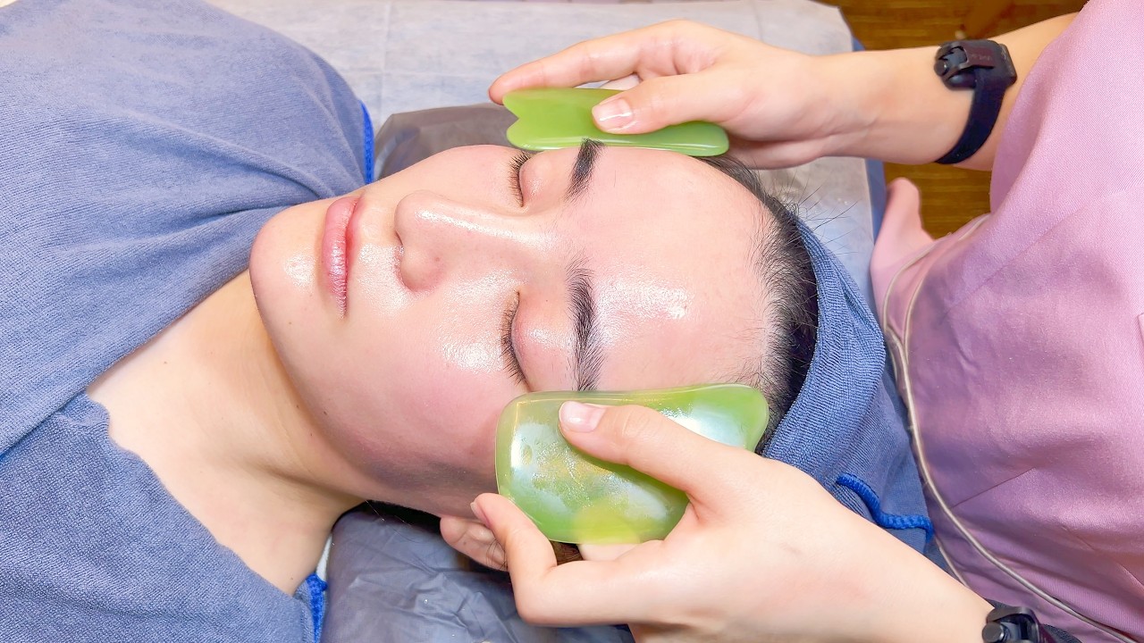 ASMR-массаж головы с настоем алоэ вера: глубокое снятие стресса и улучшение сна