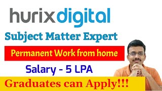 Hurix digital|Subject matter expert  #workfromhome #itsnetaji