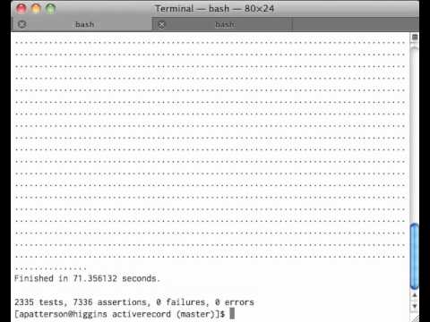 ActiveRecord tests
