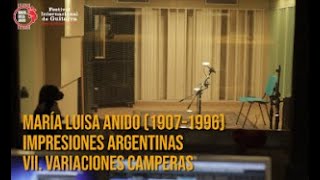María Luisa Anido - Variaciones camperas, por Martín Borrás