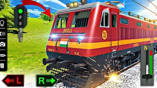 New Online Indian Train Simulator Ultimate 3D Train Driving GamePlay Video (2025)