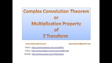 Lecture - 16: Complex Convolution Theorem of Multiplication Property of Z Transform