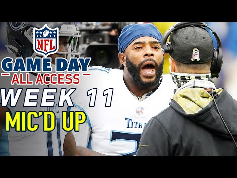 NFL Week 11 Mic'd Up, "Go Coach a Game!" | Game Day All Access 2020