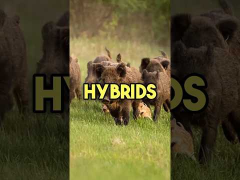 Hybrid pigs !