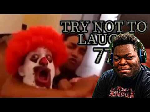 I'M STRUGGLING! | Try not to laugh CHALLENGE 77 - by AdikTheOne REACTION!