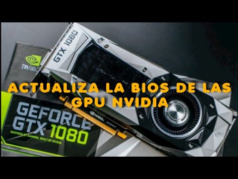 Video: Cómo Flashear BIOS En Una Tarjeta De Video