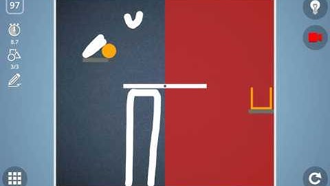 Check out how I solved level 97 in Brain It On! #BrainItOn