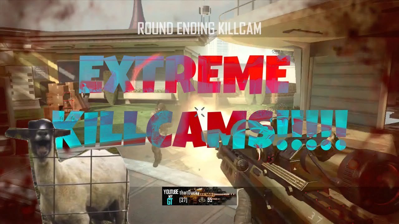 EXTREME KILLCAMS ON BLACK OPS 2!!!! ( Bo2 funtage )