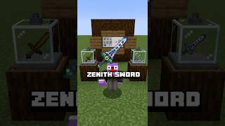 Review Mod: The Zenith Sword ⚔️  #minecraft #minecraftmods #op #gaming #shorts