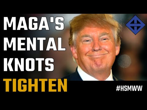 MAGA's mental knots tighten... painfully