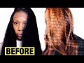 HOW TO LIGHTEN WITHOUT BLEACH! RICH CHOCOLATE WITH CHUNKY CARAMEL HIGHLIGHTS QUICK CUSTOM COLORING