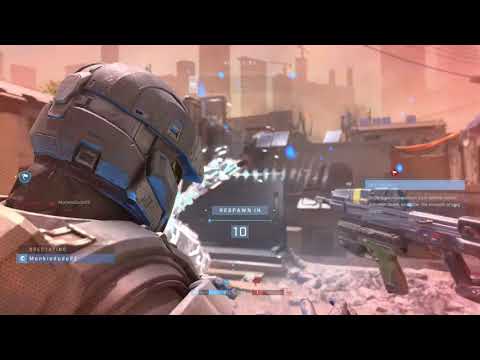 [4K] Halo Infinite Beta - Capture the Flag with all Humans on Bazar