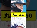 【グロ注意】ヤクルトスワローズ、中日より得点数が少ない件 #shorts