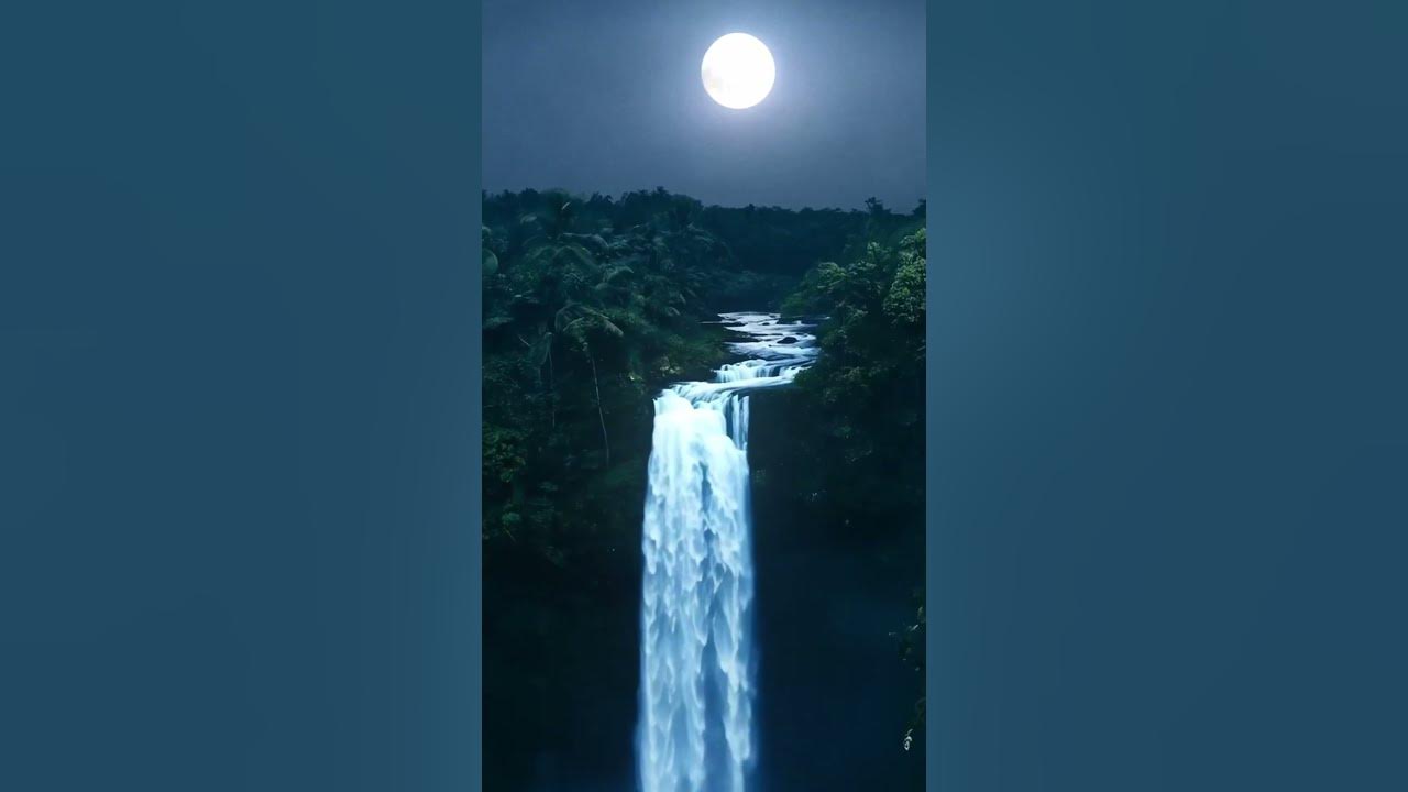 Reset Your Energy 🌿 432Hz Jungle Waterfall + 8D Cleansing Flow #Shorts