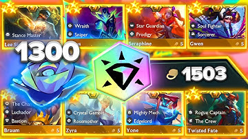 I Hit the Max Crystal Gambit Cashout & Broke the Game!!! | TFT Set 15
