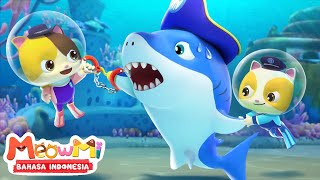 Jangan Lari, Hiu Besar! 🦈| Animasi Anak-anak | Kartun Anak | MeowMi Family Show Bahasa Indonesia