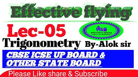 #Trigonometry class 10th || #Lecture -05||CBSE|| ICSE|| #UPBOARD ||OTHERS STATE BOARD||