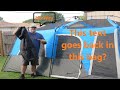 The best way to pack up and store a Large Instant Cabin Tent