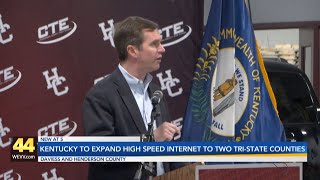 Kentucky Governor Andy Beshear makes stop in Henderson County and announces multi-million dollar