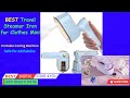BEST Travel Steamer Iron for Clothes Mini (New Upgrade)! Portable Ironing Machine