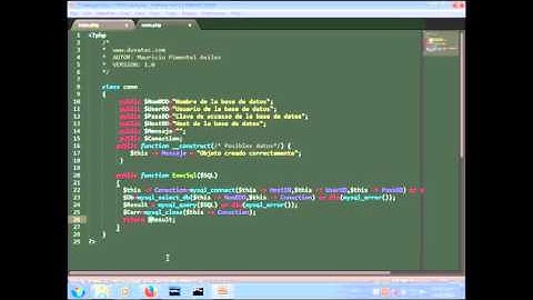 Mi primera aplicación web con mysql y php