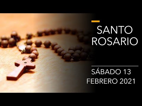 Santo Rosario de Hoy Sábado 13 Febrero 2021  - 🌺🌹- MISTERIOS GOZOSOS 🌺🌹