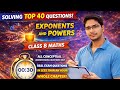 Exponents & Powers I Class8th I #class8th #class8thmaths #ncert #ncert #maths #importantquestions