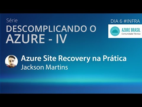 Vídeo: Quais cargas de trabalho você pode proteger com o Azure Site Recovery?