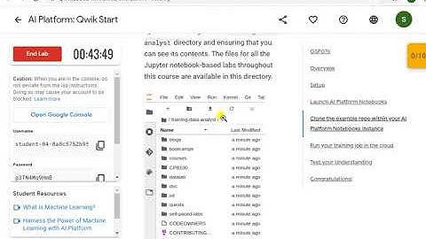 AI Platform: Qwik Start | Qwiklabs [GSP076]