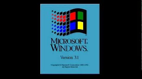 Windows 3.1 Startup And Shutdwn sound