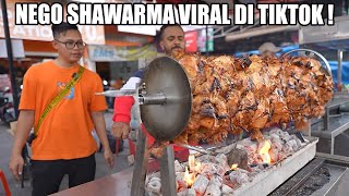 Nego 1 Gerobak Shawarma Viral Di Tiktok Sdane Nentengin Pedang 