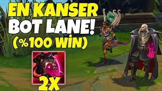 Bot Lane KRALLARI Herkesi Kanserliyor! | Habaset Swain Karma Çok BOZUK! | Valiant @ElayjaLol