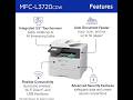 Brother MFC-L3720CDW Review: Fast Wireless Color Laser Printer with Duplex Printing &amp; Scanner