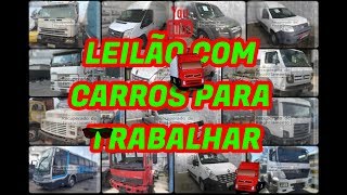 CARROS PARA TRABALHAR EM LEILÃO