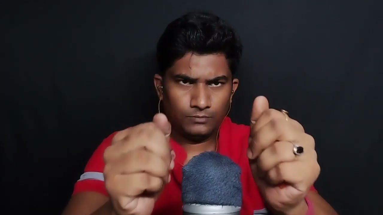 asmr hand sound mic scratching to sleep