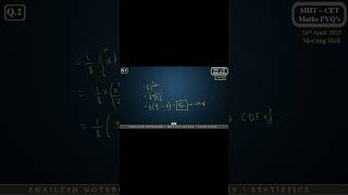 Can You Solve This Probability Distribution Question? 🤔 | MHT-CET Maths PYQ Practice #mhtcet2026