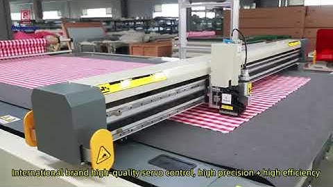 Richpeace Stripe and Plaid Matching Cutting Machine