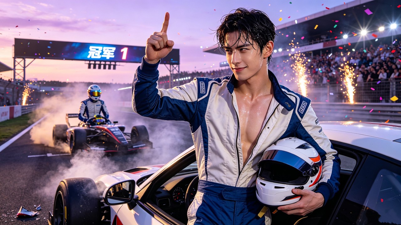 平凡洗車工竟是頂級賽車手