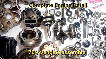 how to repair Honda CD 70 complete engine || 3rd gair kyon jaldi awaaz karta hai